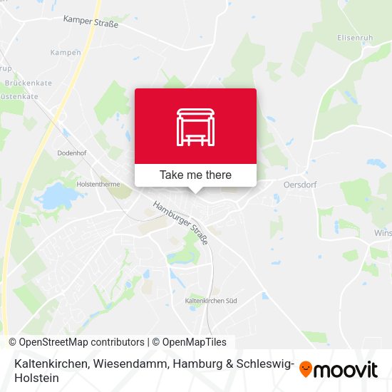 Kaltenkirchen, Wiesendamm map