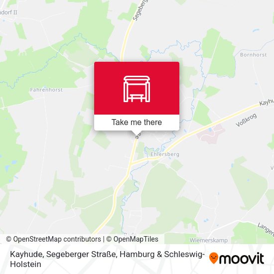 Kayhude, Segeberger Straße map