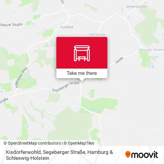 Kisdorferwohld, Segeberger Straße map