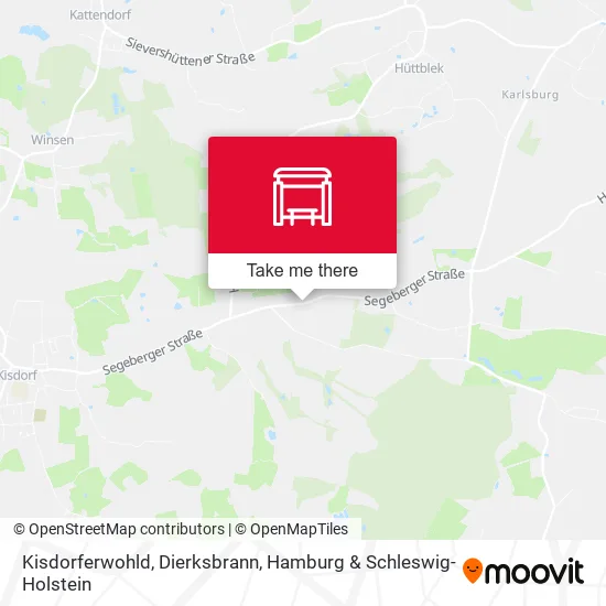 Карта Kisdorferwohld, Dierksbrann