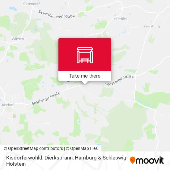 Карта Kisdorferwohld, Dierksbrann