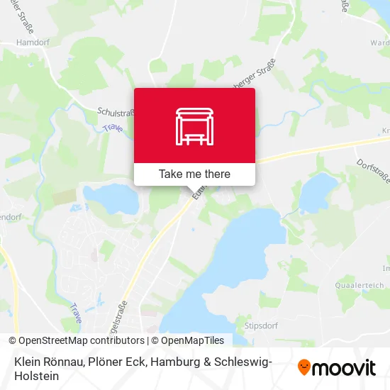 Карта Klein Rönnau, Plöner Eck