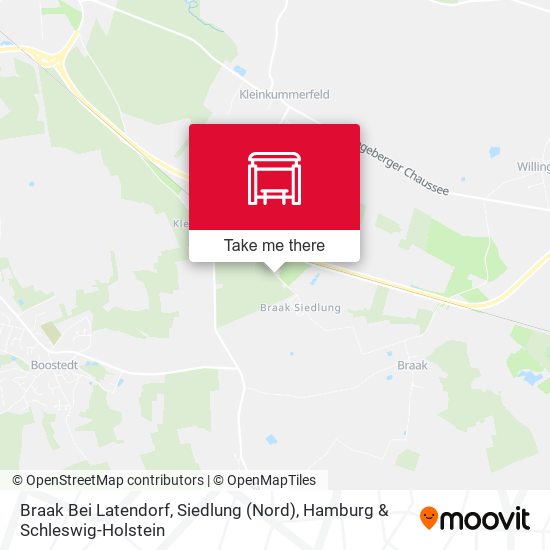 Braak Bei Latendorf, Siedlung (Nord) map