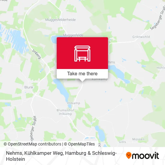 Карта Nehms, Kühlkamper Weg