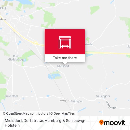 Mielsdorf, Dorfstraße map
