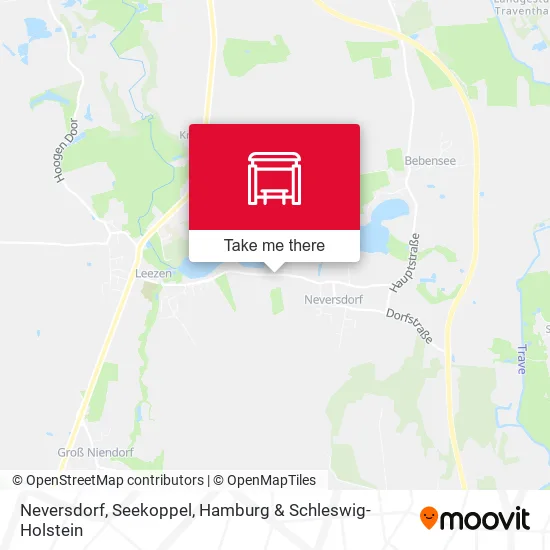 Карта Neversdorf, Seekoppel
