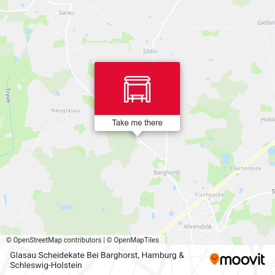 Glasau Scheidekate Bei Barghorst map