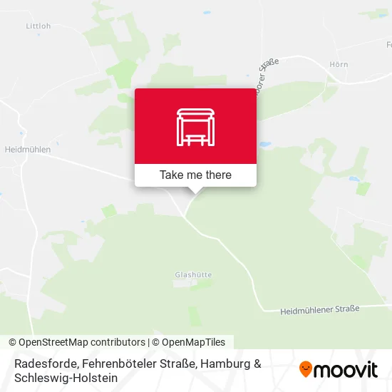 Карта Radesforde, Fehrenböteler Straße