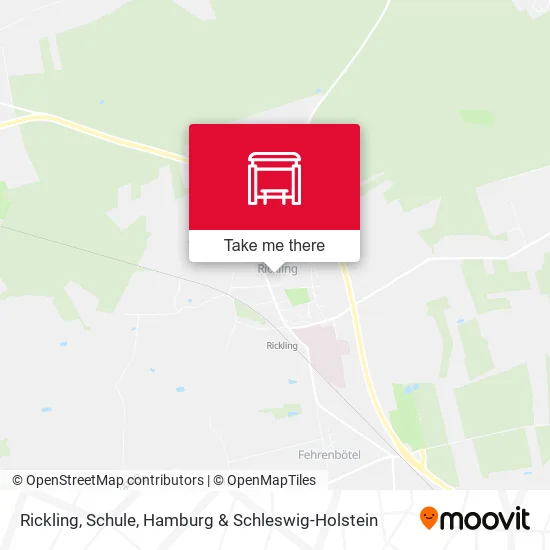 Карта Rickling, Schule