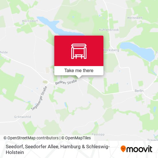 Seedorf, Seedorfer Allee map