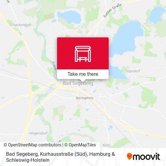 Bad Segeberg, Kurhausstraße (Süd) map
