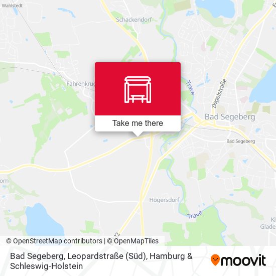 Bad Segeberg, Leopardstraße (Süd) map