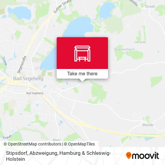 Карта Stipsdorf, Abzweigung