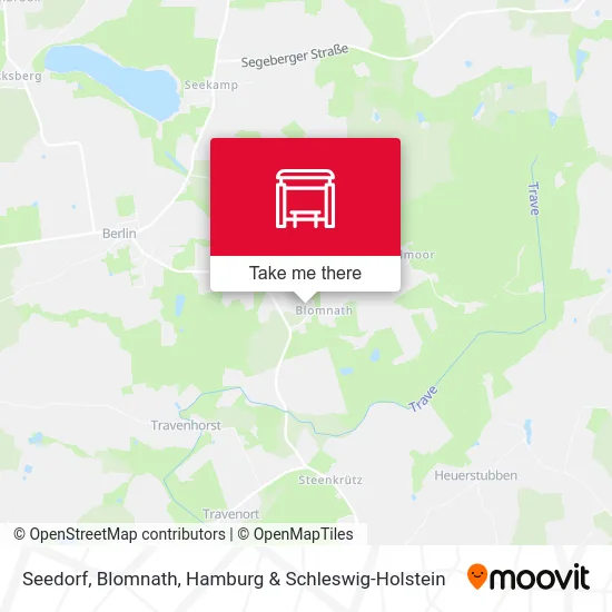 Карта Seedorf, Blomnath