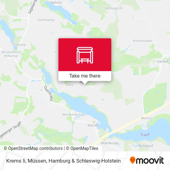 Карта Krems Ii, Müssen