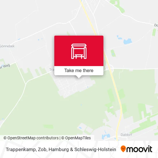 Карта Trappenkamp, Zob