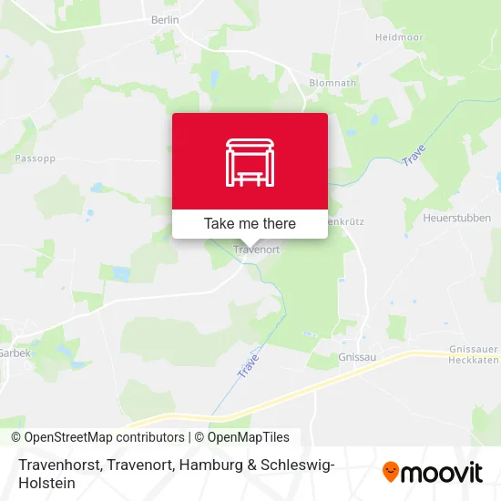 Карта Travenhorst, Travenort