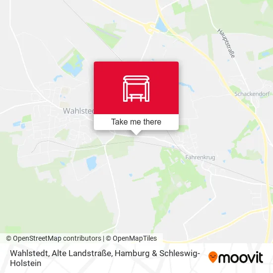 Карта Wahlstedt, Alte Landstraße
