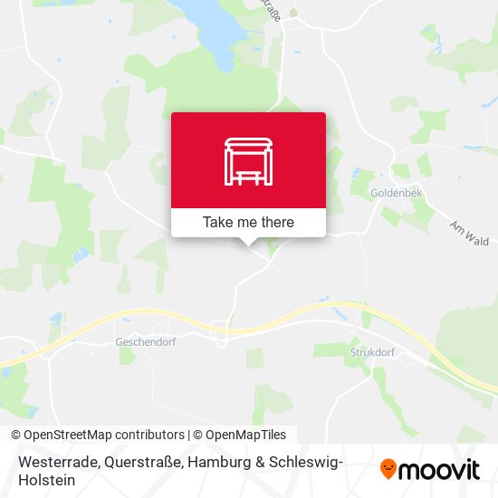 Westerrade, Querstraße map