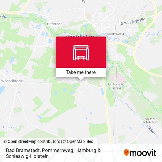 Bad Bramstedt, Pommernweg map