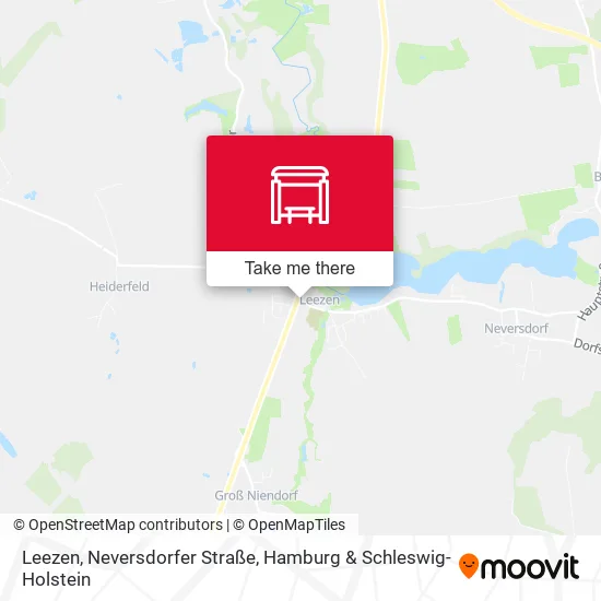 Карта Leezen, Neversdorfer Straße