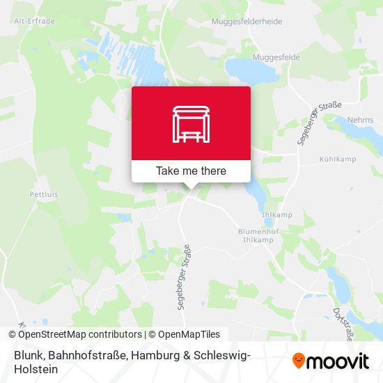 Blunk, Bahnhofstraße map