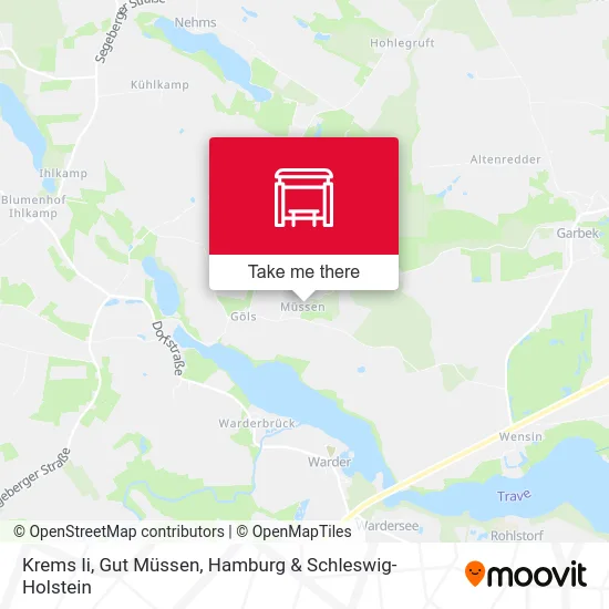 Карта Krems Ii, Gut Müssen