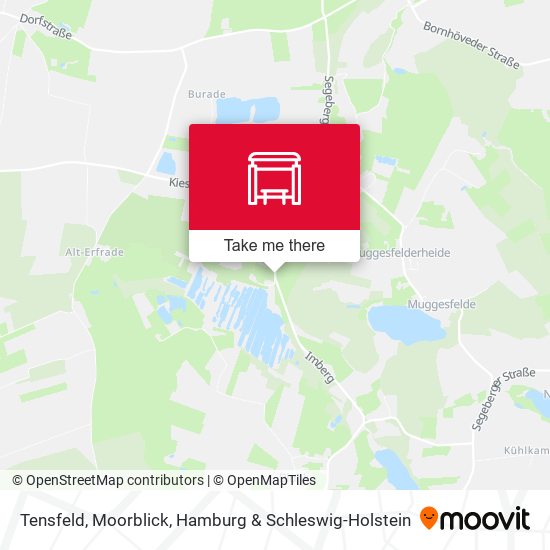 Tensfeld, Moorblick map