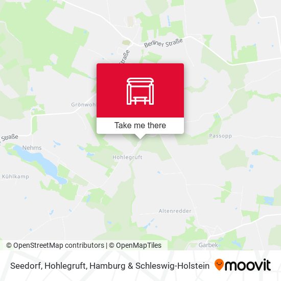 Seedorf, Hohlegruft map