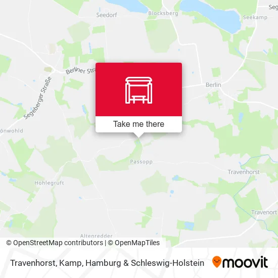 Карта Travenhorst, Kamp