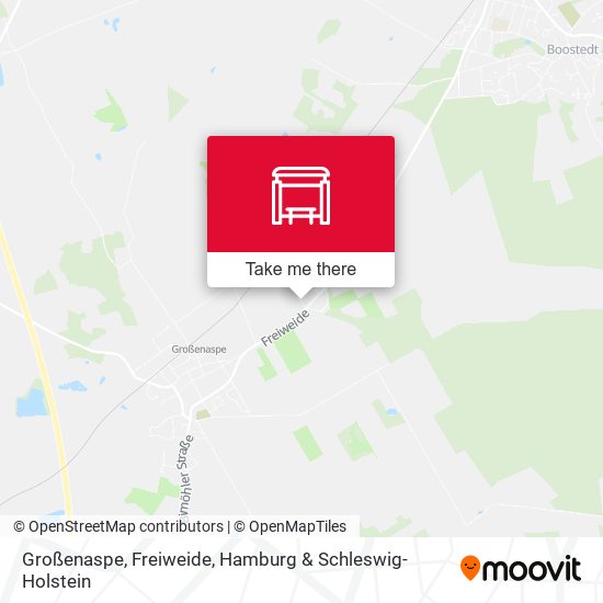 Großenaspe, Freiweide map