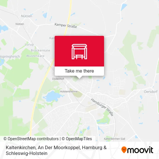 Карта Kaltenkirchen, An Der Moorkoppel