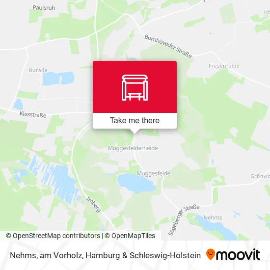 Карта Nehms, am Vorholz