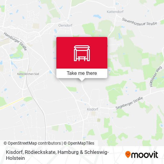 Kisdorf, Rödieckskate map