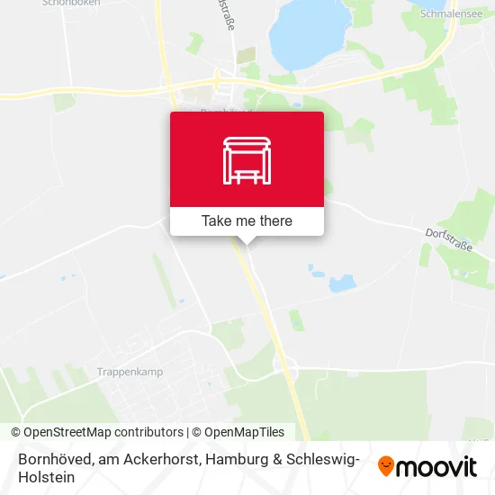 Карта Bornhöved, am Ackerhorst