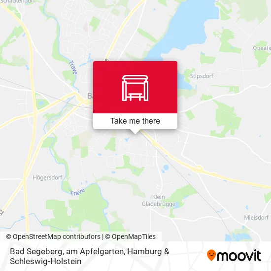 Карта Bad Segeberg, am Apfelgarten