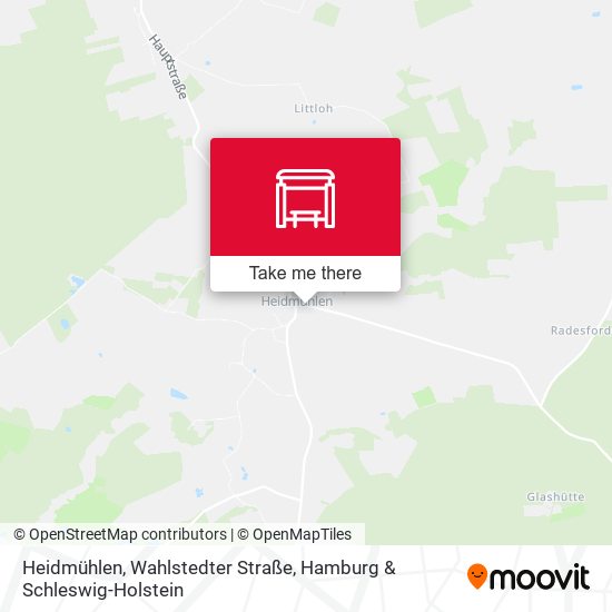 Heidmühlen, Wahlstedter Straße map