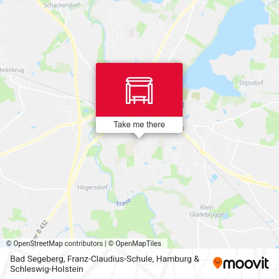 Карта Bad Segeberg, Franz-Claudius-Schule