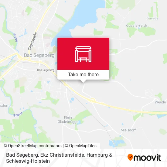 Карта Bad Segeberg, Ekz Christiansfelde