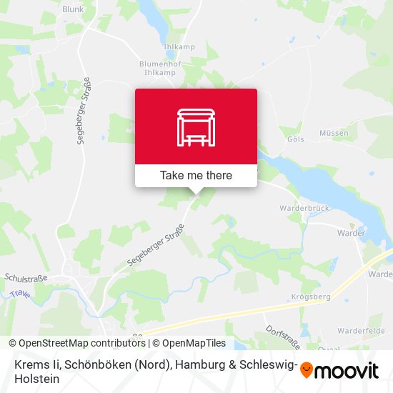 Krems Ii, Schönböken (Nord) map