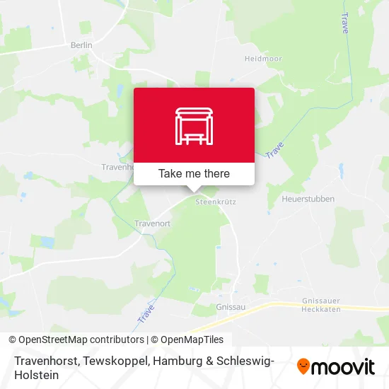 Карта Travenhorst, Tewskoppel