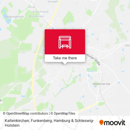 Карта Kaltenkirchen, Funkenberg