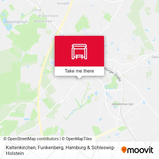 Карта Kaltenkirchen, Funkenberg