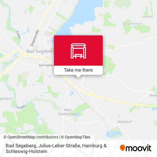 Bad Segeberg, Julius-Leber-Straße map