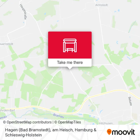 Карта Hagen (Bad Bramstedt), am Heisch