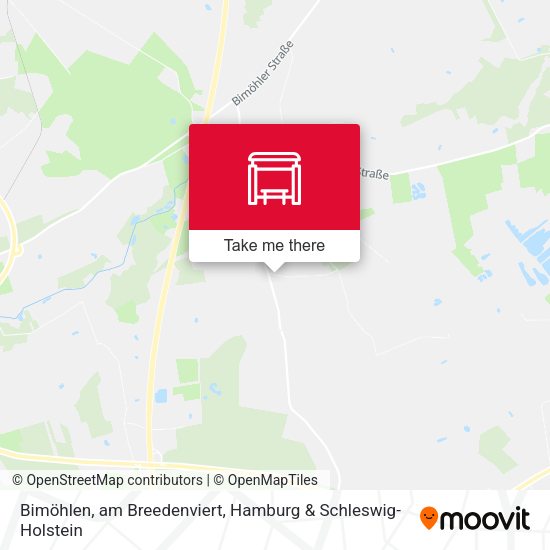 Bimöhlen, am Breedenviert map