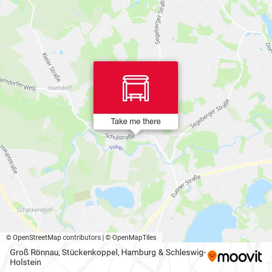 Карта Groß Rönnau, Stückenkoppel