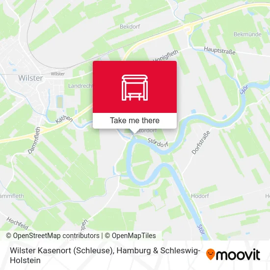Карта Wilster Kasenort (Schleuse)