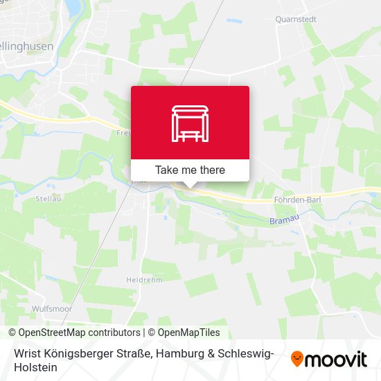 Wrist Königsberger Straße map