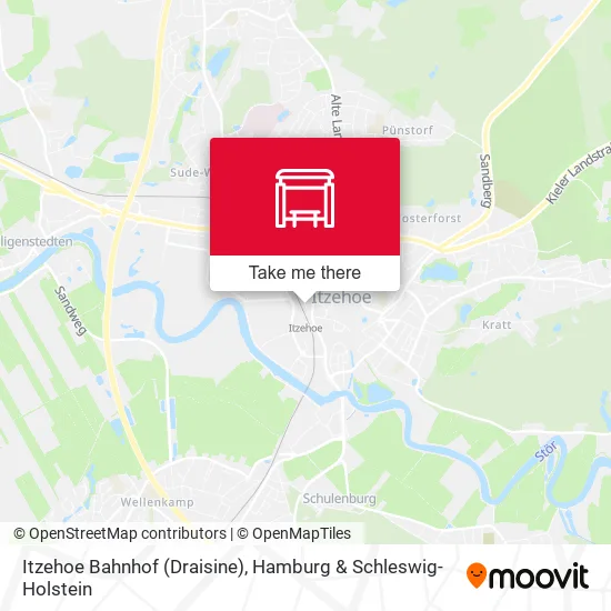 Карта Itzehoe Bahnhof (Draisine)